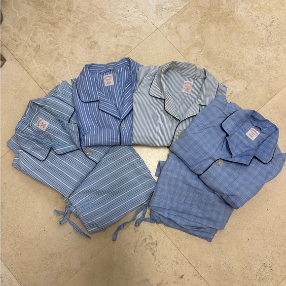 6 PCs Brooks Brothers Men’s PJ’s Bundle - Picture 5 of 16